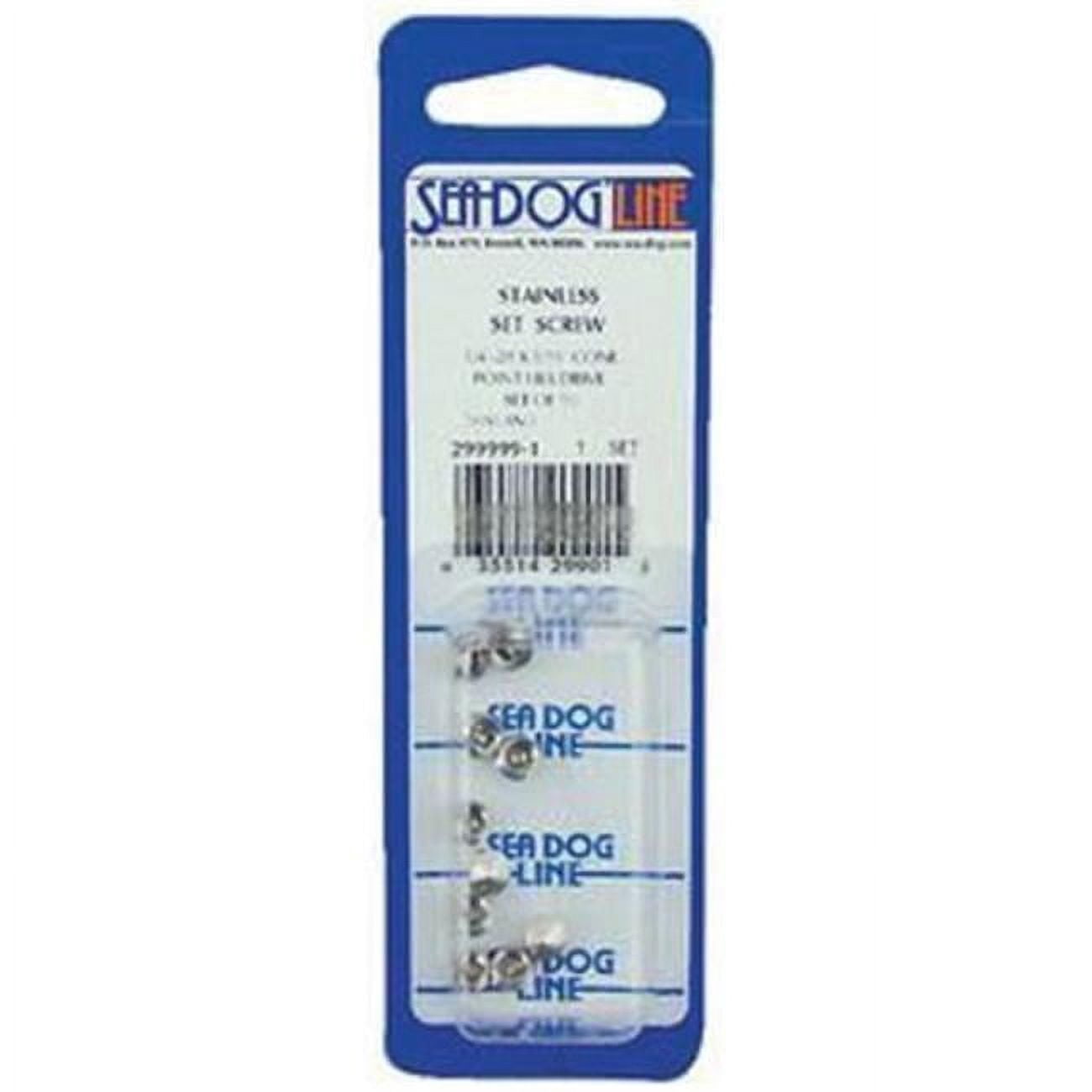 Sea-Dog 299999-1 Stainless Steel Cone Point Hex Drive Scre - 1/4"-28 x 3/16"