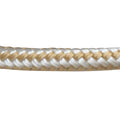 Sea-Dog 302112015G/W-1 Double Braided Nylon Dock Line - 1/2" x 15', Gold/White
