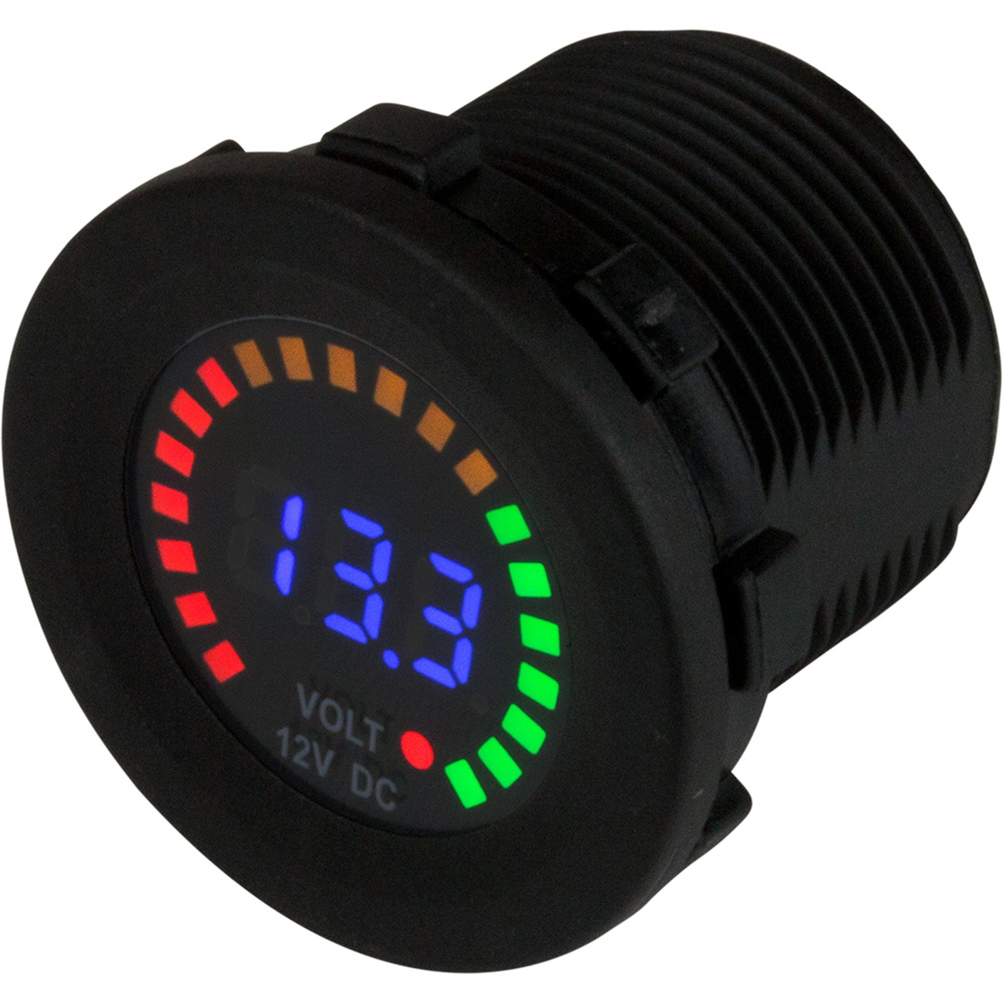 Round Voltage Meter 5V-15VDC - W/Ra