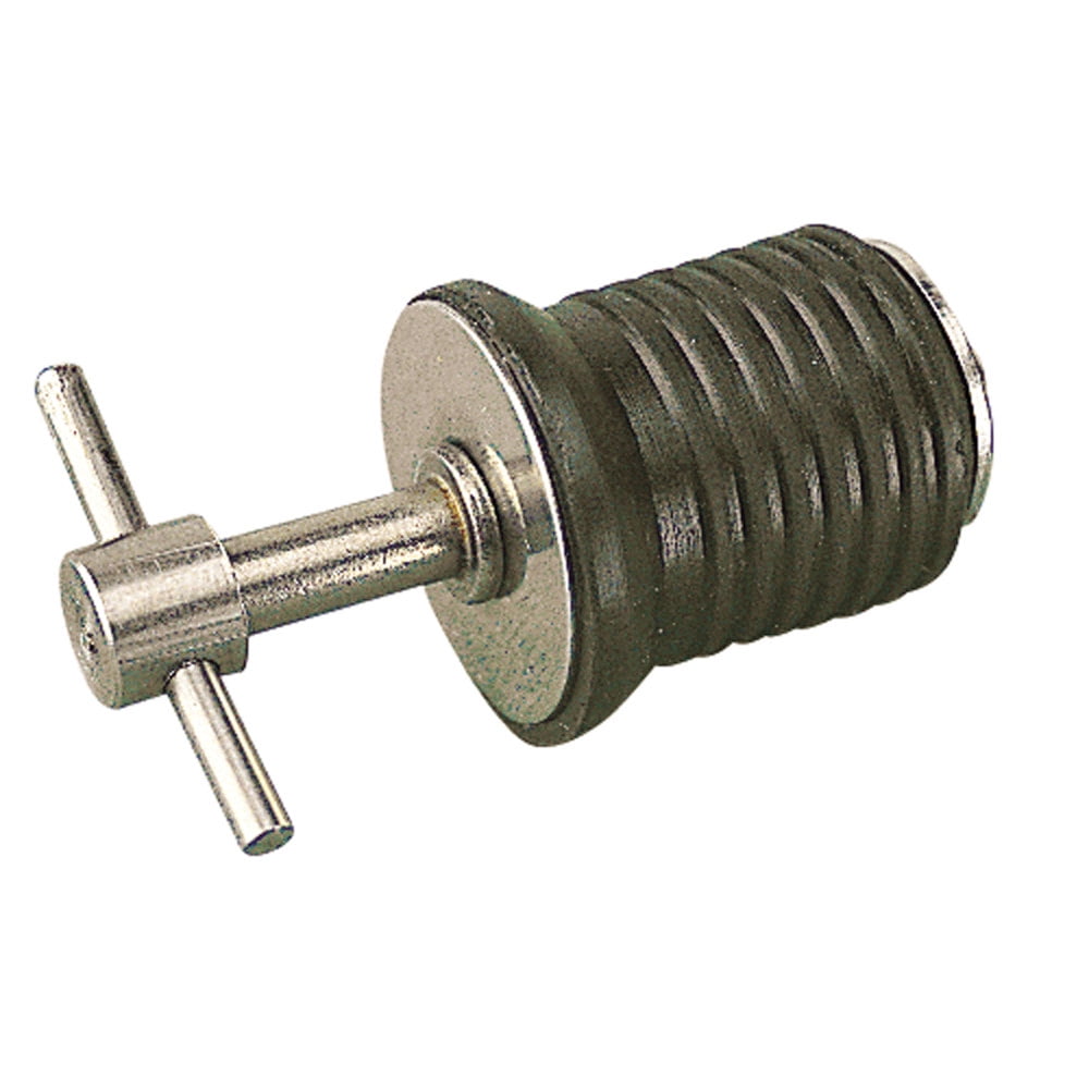 Sea-Dog 520085-1 Stainless Steel T-Handle Drain Plug - 1"