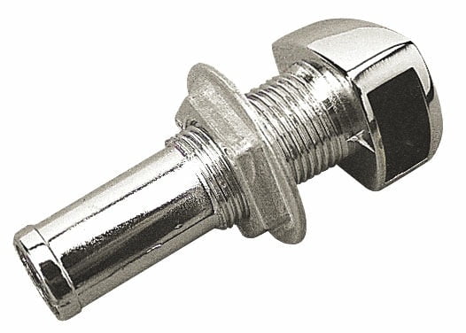 Chrome Zinc Gas Tank Vent -