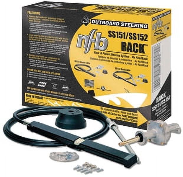 Steering Kit Back Mount Rack Nfb Sgl 20