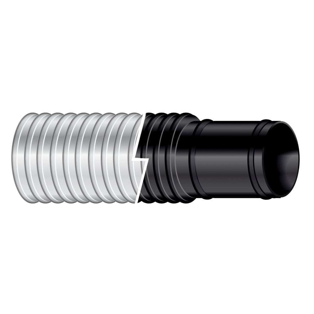 1 1/8' Bilgeflex 6' Polypac Blk.