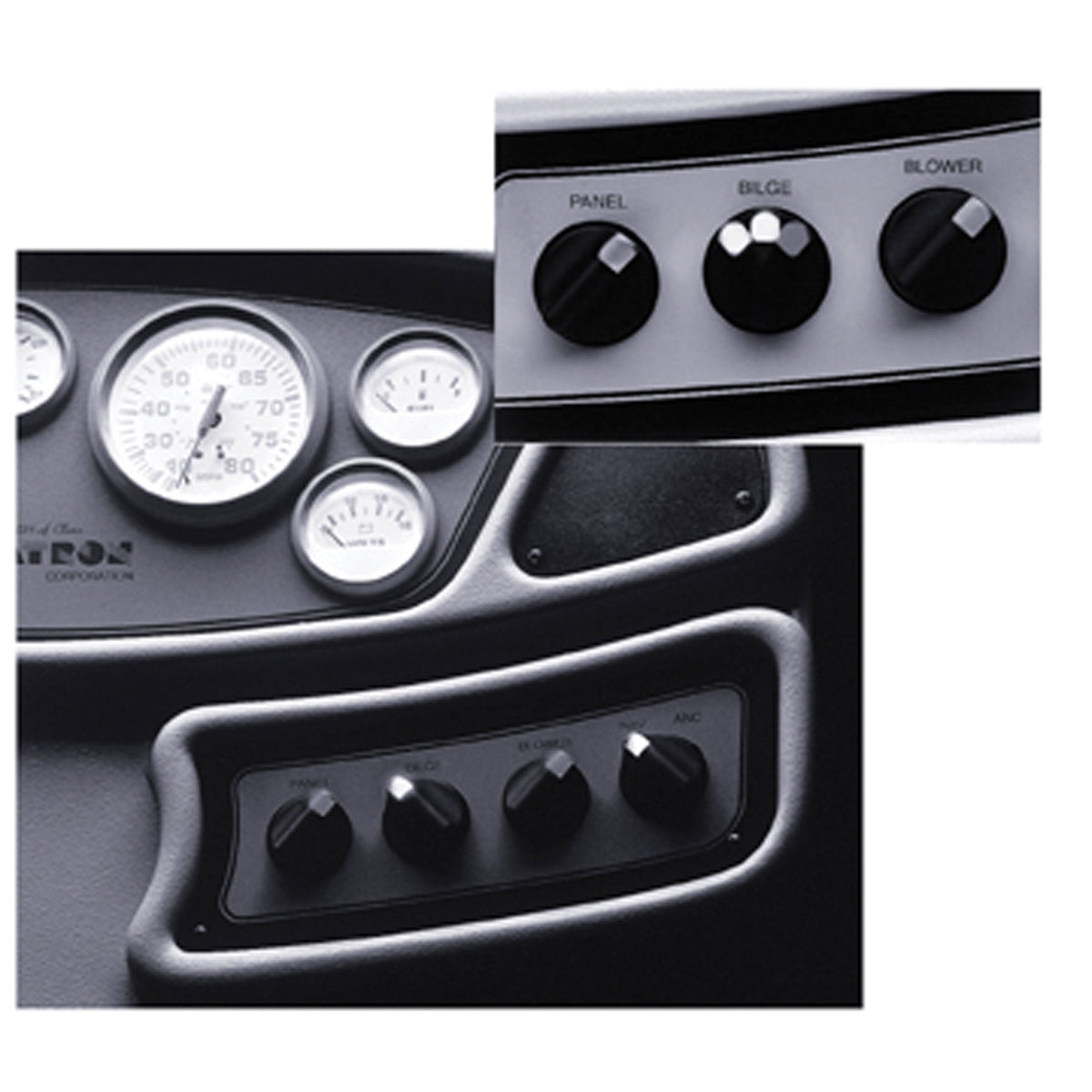 Switch Rotary Off-On1-On2-On1&2