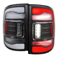 Full LED Tail Light Matte Black Hou