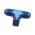 -3ANX1/8 Nptf Blu Flar to Pipe Tee