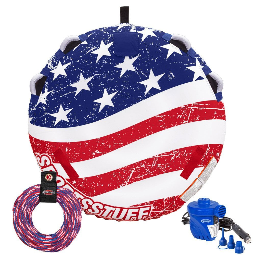 SPORTSSTUFF Stars & Stripes Towable Kit, 1 Rider