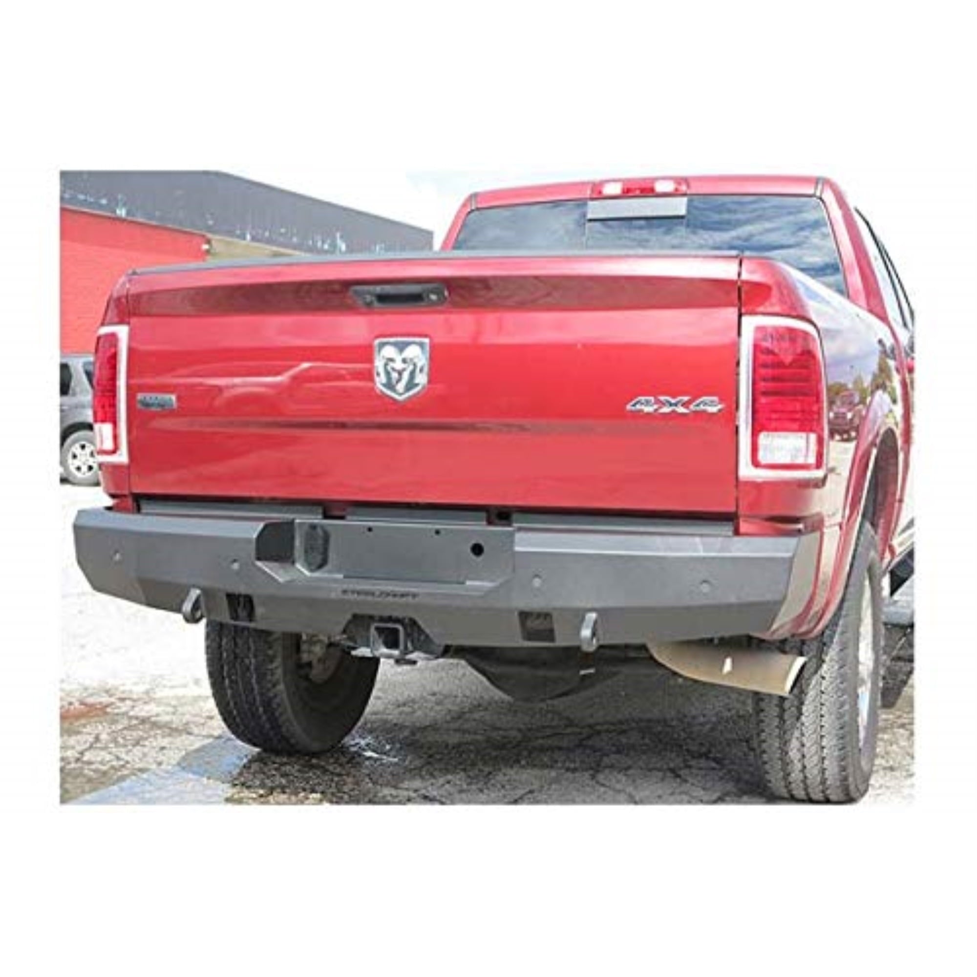 Fortis Rear Bumper Textured Black