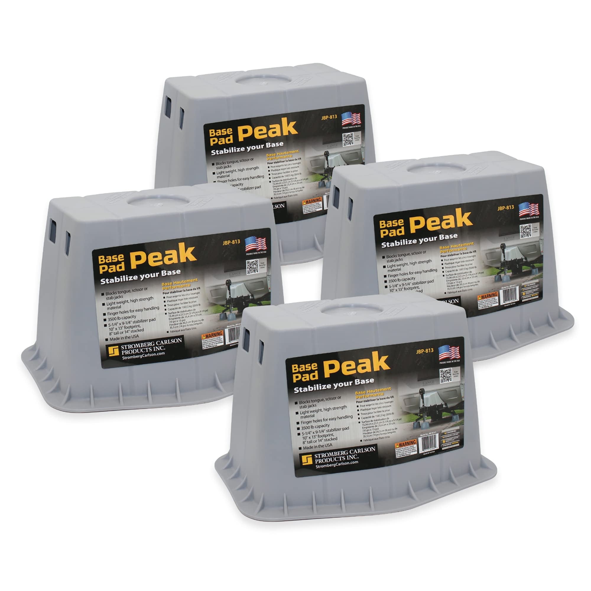 Base Pad Peak  4 Pk