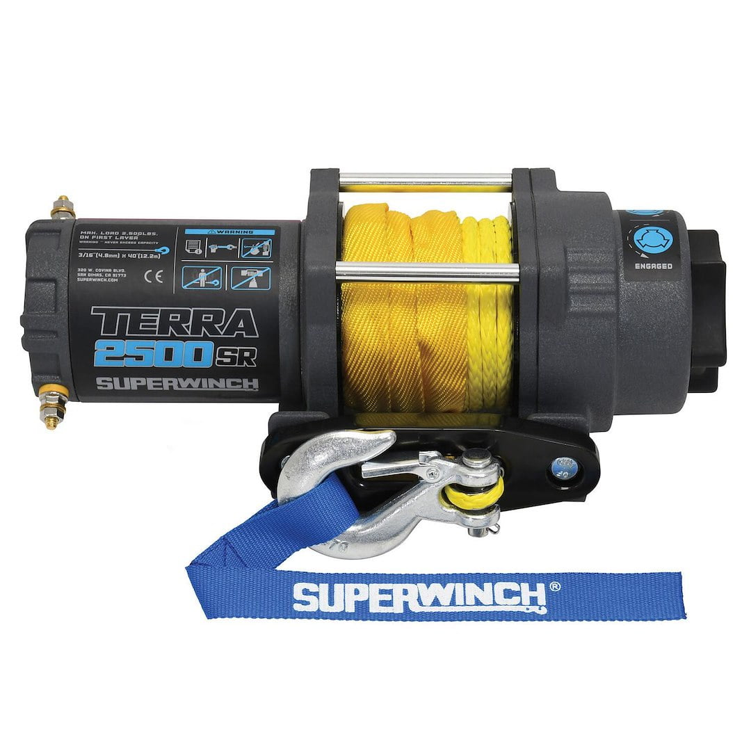 2500 Lbs.  12V DC  3/16 in. X 40 FT