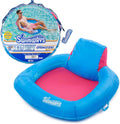 Premium Spring Float SunSeat - Ultra Blue/Magenta with PDQ