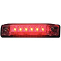 T-H Marine LED-51803-DP LED Slim Line Utility Strip Lights, 4" - Red