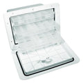 3 Tray Tackle Box 11X15X9" Deep W/Trays-White