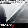 4' OVAL BENT SIDE BAR BLK