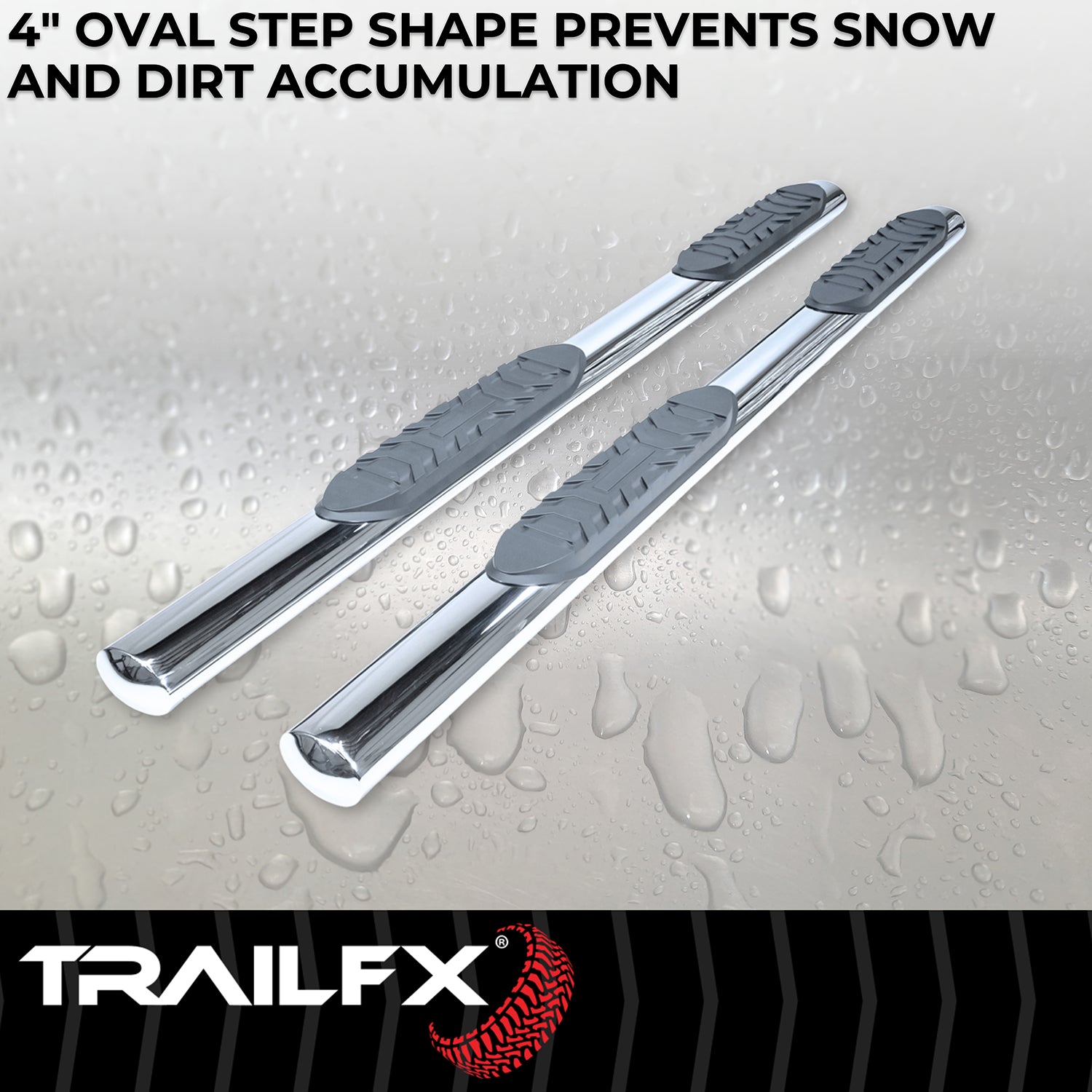 4' OVAL STRAIGHT SIDE BAR
