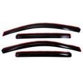 TFX INCHANNEL WNDW VENTS SMOKE 4PC