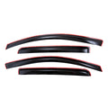 TFX INCHANNEL WNDW VENTS SMOKE 4PC
