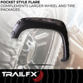 POCKET STYLE FLARE SMOOTH SET OF 4