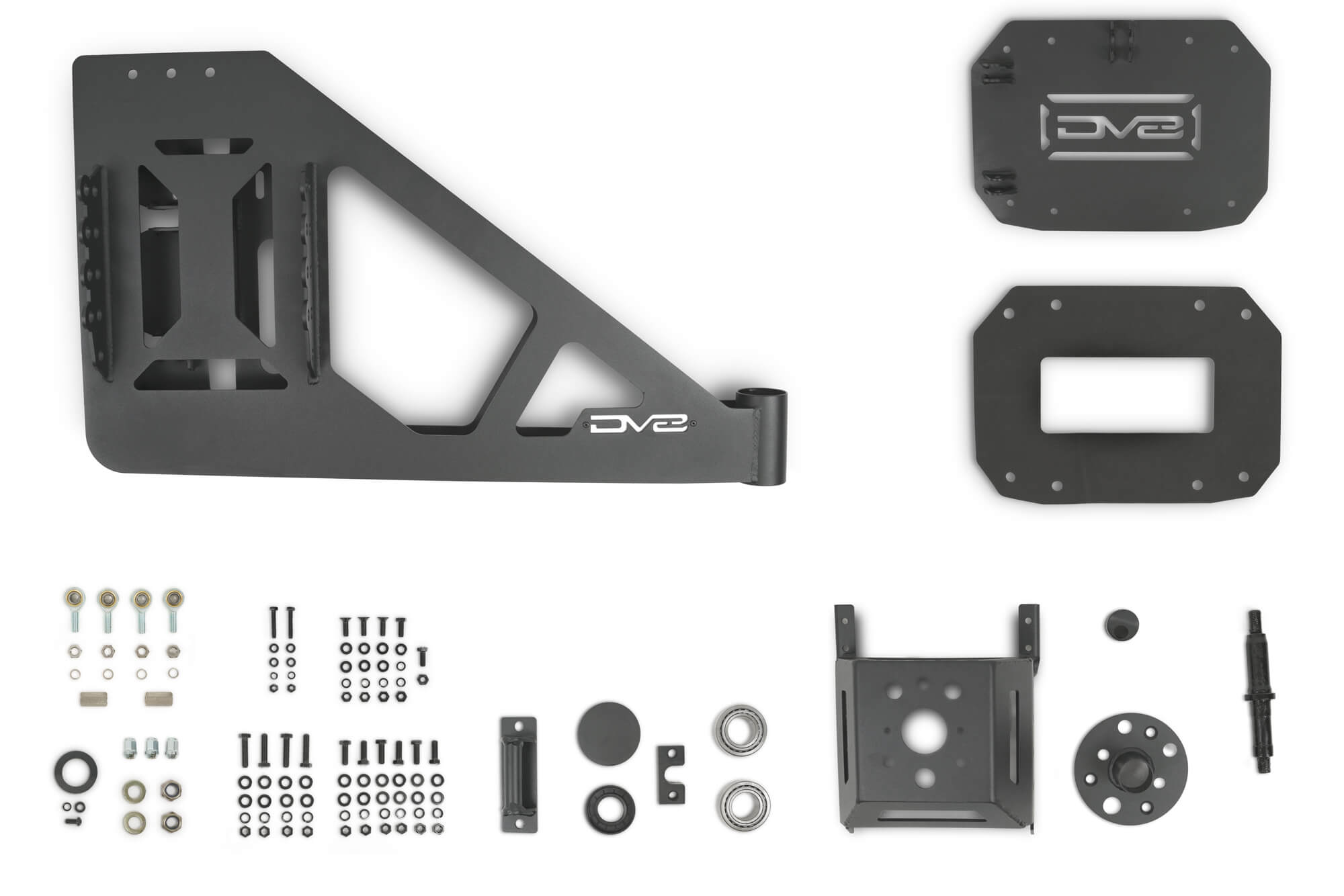 Jeep Wrangler JL MTO Series Bumper Spare Tire Swing Gate