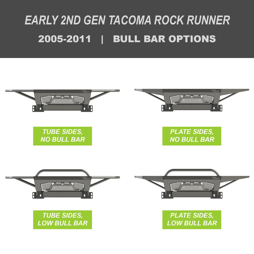 Tacoma Rock Runner Front Bumper / 2nd Gen / 2005-2015