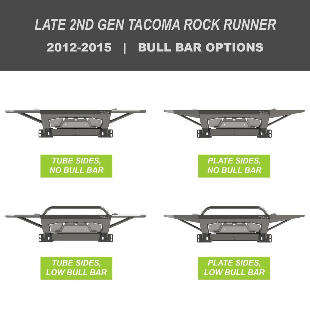 Tacoma Rock Runner Front Bumper / 2nd Gen / 2005-2015