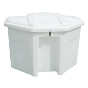 Triangle Poly Box - Wht W/Recess