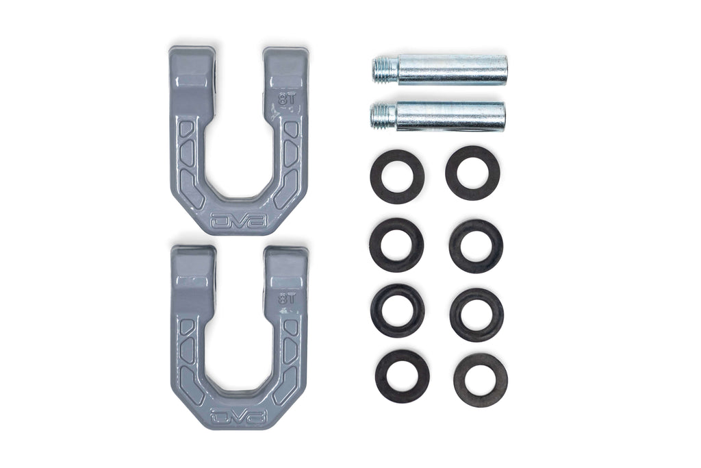 Gray DV8 Elite Series D-Rings (Pair)