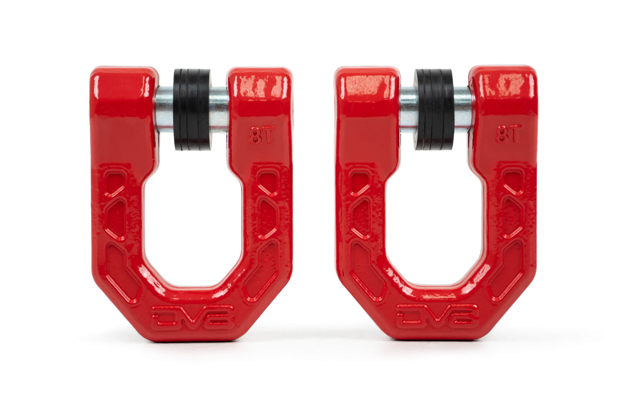 Red DV8 Elite Series D-Rings (Pair)