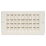 Floor Reg Damp 4' White