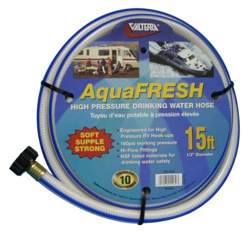 Water Hose 1/2' X 15' Wht