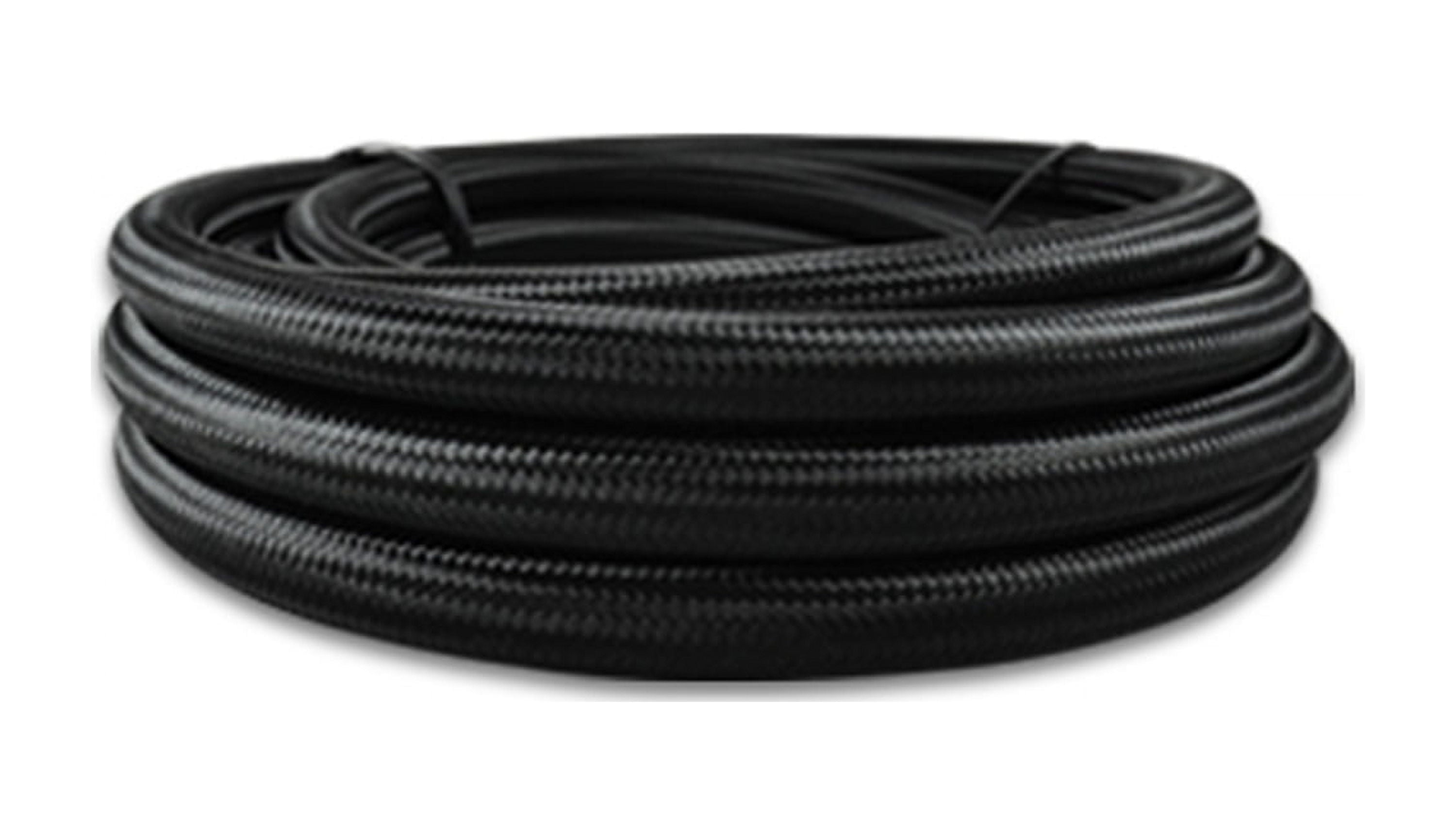 Black Nylon Braided Flex Hose with