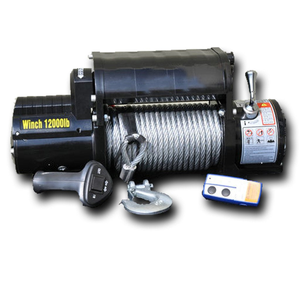 12,000 lbs. Winch , Steel Rope