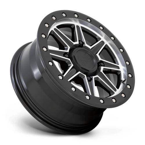 Black Rhino Hard Alloys - UTV WEBB UTV 15X7 4X136 +51 106 G-BLK MCH