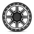 Black Rhino Hard Alloys - UTV WEBB UTV 15X7 4X136 +51 106 G-BLK MCH