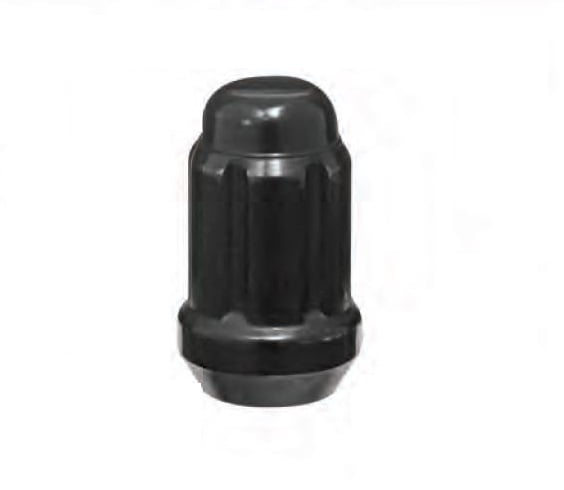 14X1.5 Spline Lug Nut 1.65' Black