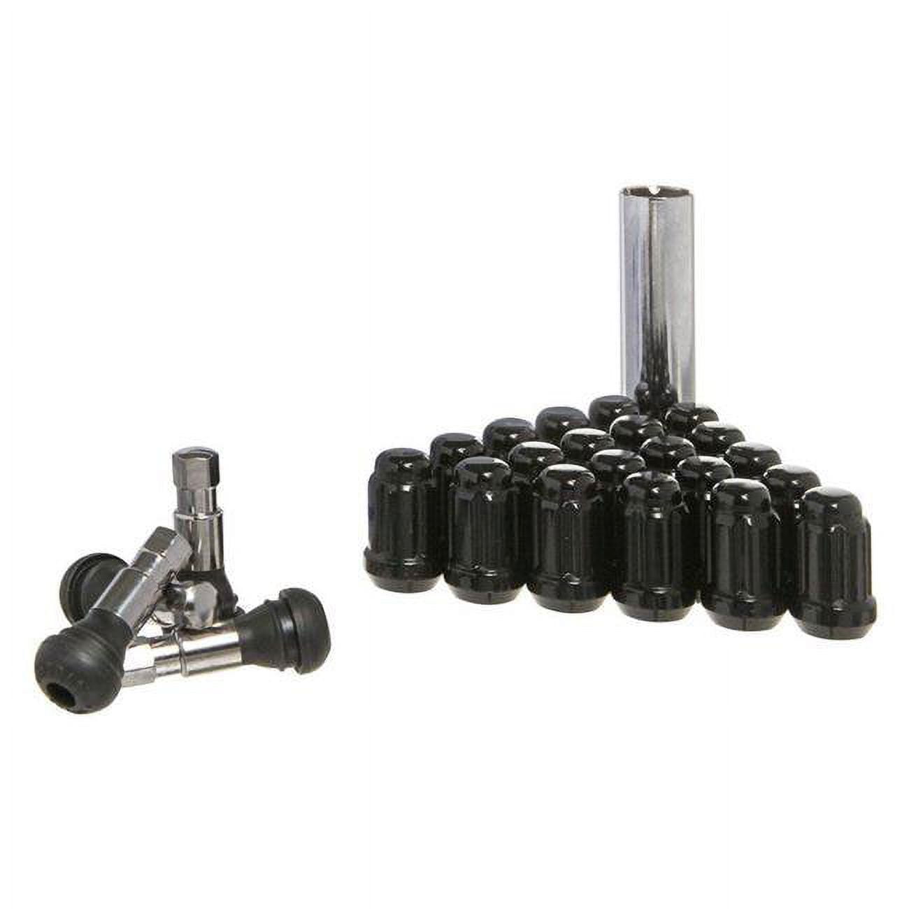 9/16 Spln Blk Clsd 8 Lug