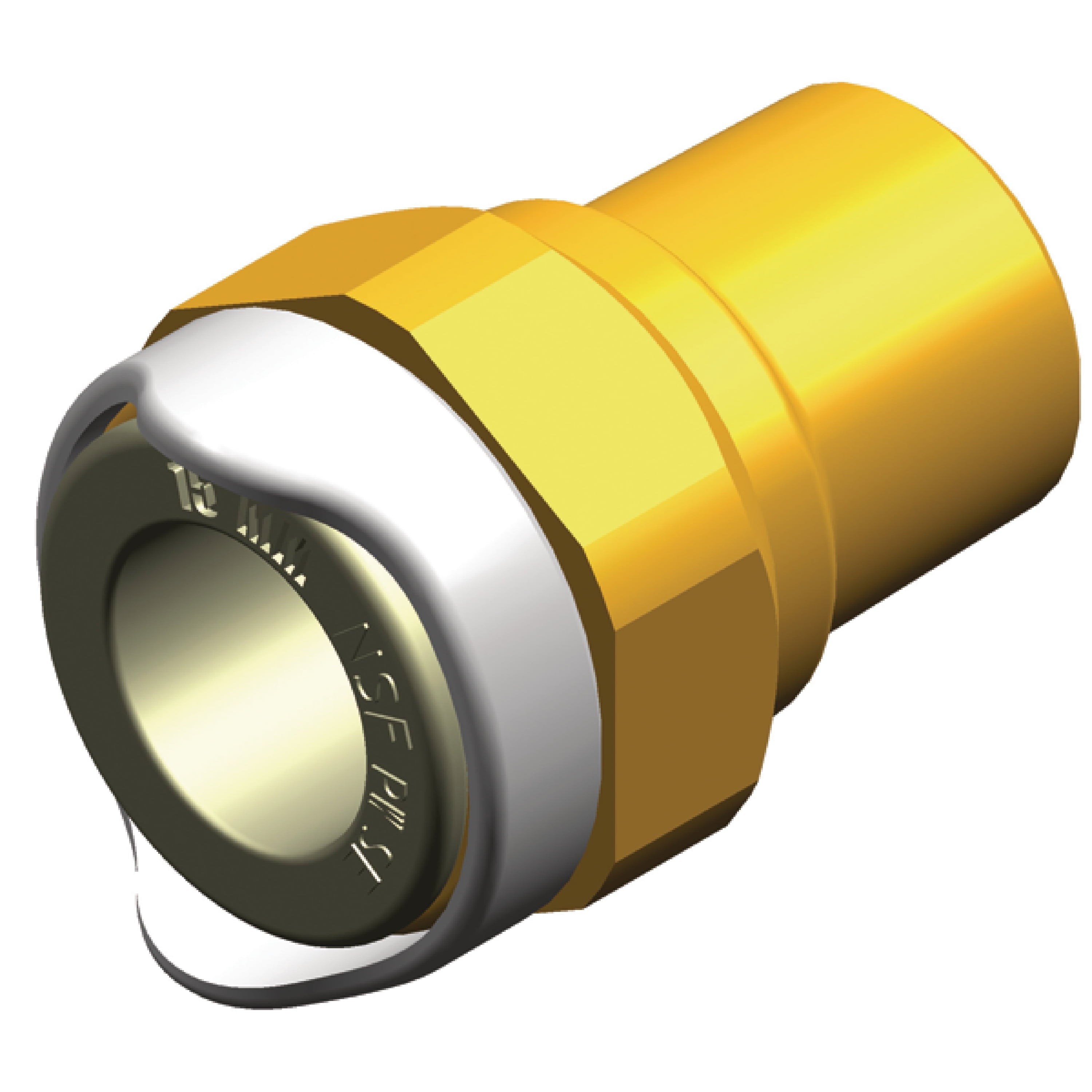 Adapter 1/2'NPT Male 15MM