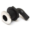 Pkgd. 316 S.S./Plastic 90° 3/4" Thru-Hull w/Barb