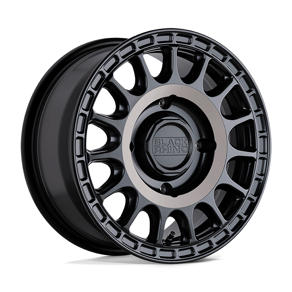 Black Rhino Hard Alloys - UTV SANDSTORM UTV 15X7 4X110 80 +36 S-BLK DT