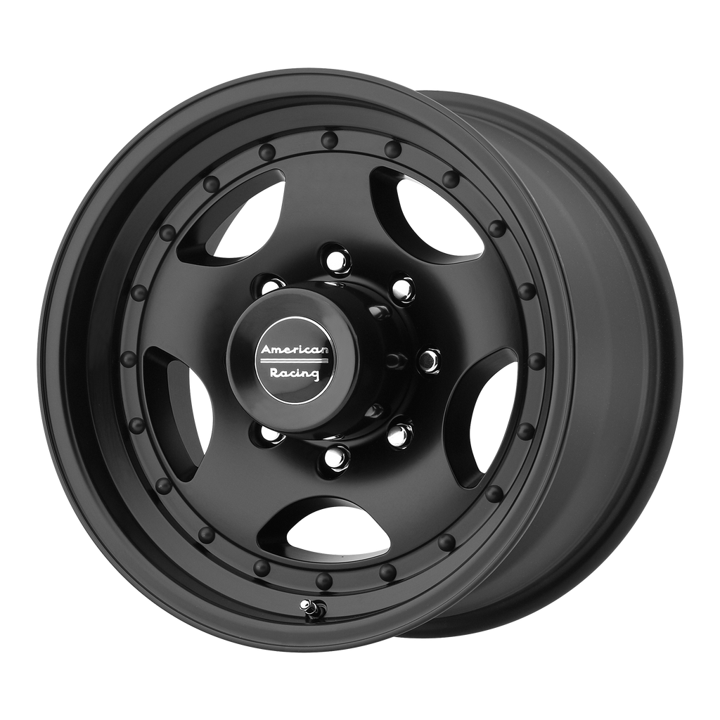 American Racing AR23 16X8 8X6.5 SATIN-BLK 00MM