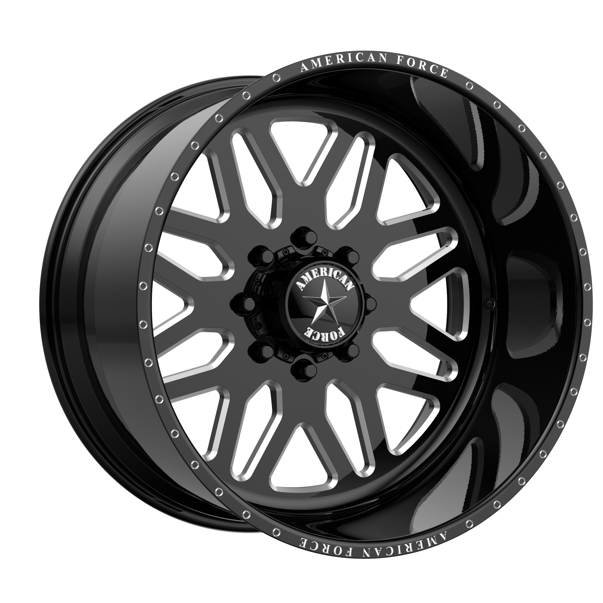 American Force TRAX SS 20X12 8X180 -40 BLACK