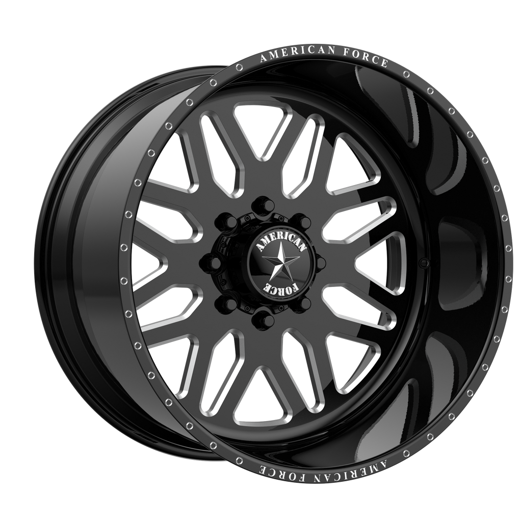 American Force TRAX SS 24X12 8X6.5 -40 BLACK