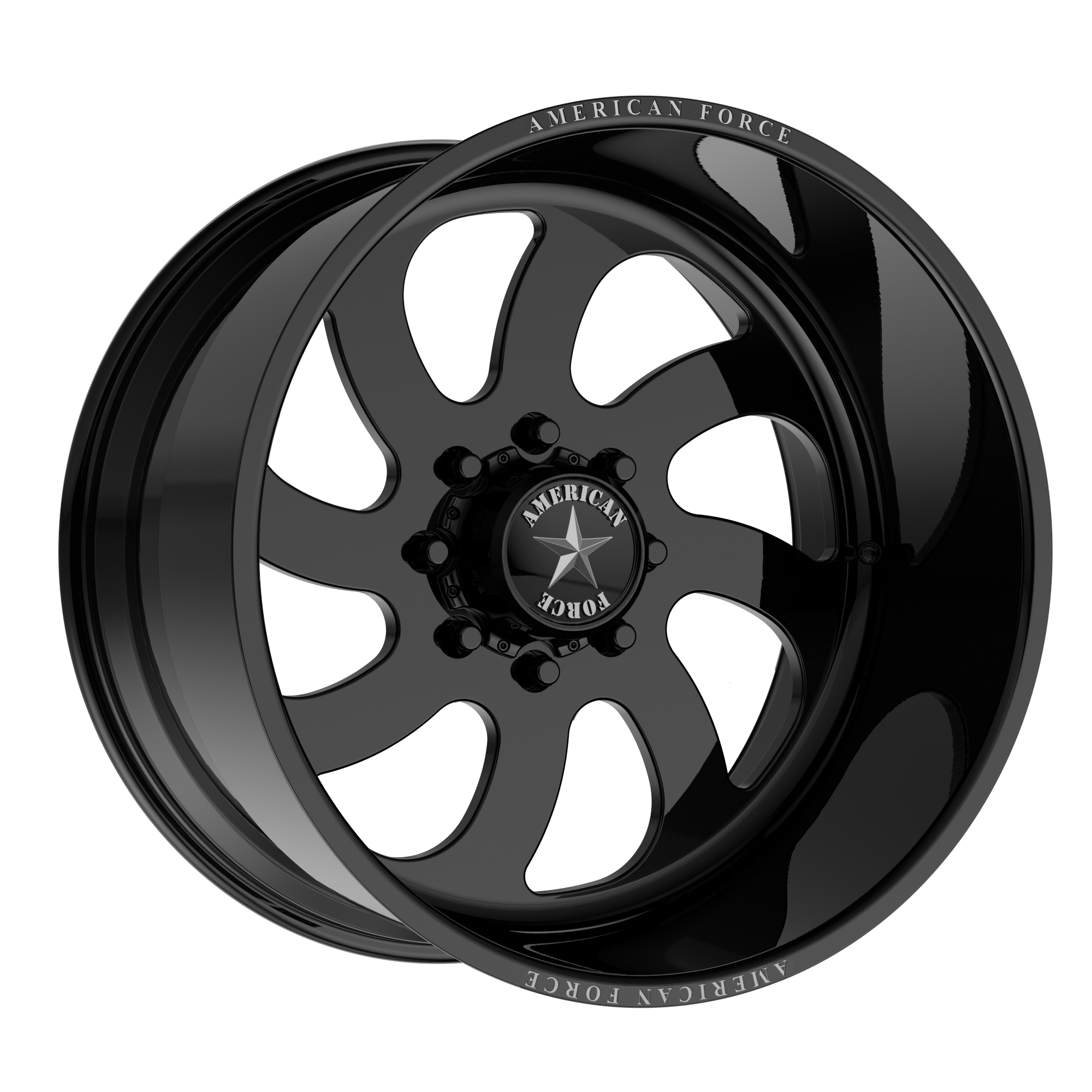 American Force BLADE 22X10 6X5.5 -25 BLACK L