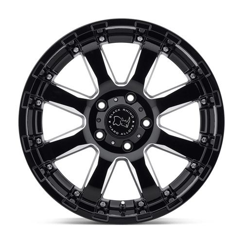 Black Rhino Hard Alloys BR SIERRA 20X10 8X165 -23 122 G-BLK MLD
