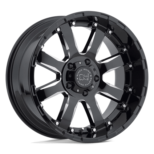 Black Rhino Hard Alloys BR SIERRA 20X10 5X139 -12 78 G-BLK MLD